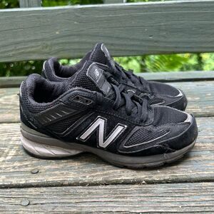 New Balance 990v5 Sneakers Shoes Black Size 1Y Kids Boys